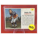 1962 Post Football Card Jimmy Orr
