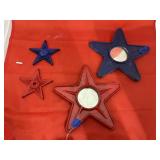 4 Pcs - Star Dï¿½cor