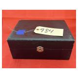 Jewelry Box w/Assorted Beaded Necklaces