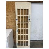 Vintage Wood Door - no glass - 25"W x 81"H