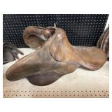 English Riding Saddle A. Paraini Selleria - Milano