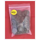Approx 100 Wheat Pennies Mixed Date