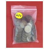 Approx 100 Wheat Pennies Mixed Date