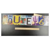 Route 66 Metal Single Sided Sign 24"x5"