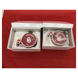 2 - OU Christmas Ornament - NIB