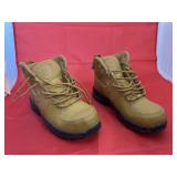 Nike Tan Leather Hiking Shoes Sz Y 3-1/2
