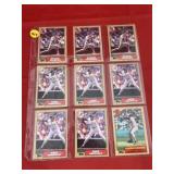 1987 Topps Baseball Sheet Reggie Jackson