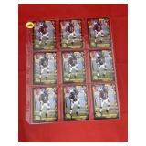 1990 Wildcard Football Sheet 9 Cards