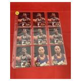 Stadium Club Basketball Sheet 9 Cards