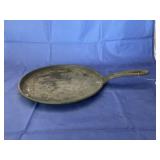 Cast Iron Flat Skillet 9"