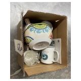 Coffee Mugs - Glass Tumblers - Porcelain Bowl