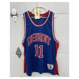 Sz 2X Detroit Basketball Jersey