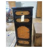 Oriental Style Cabinet 3-Drawer 1 Door
