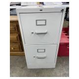 2-Drawer Metal Filing Cabinet 15"x27"x29"