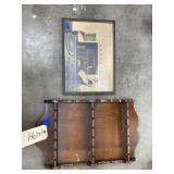 3-Tiered Wooden Spoon Rack 18"H x 10"W