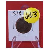 1888 Indian Head Penny