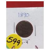 1890 Indian Head Penny