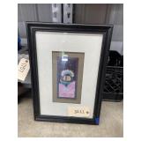Framed Native American Art 21"x15"