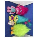 3 Pcs - Trolls - Stuffed Animals w/Tags