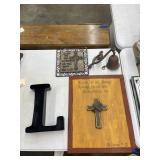 Assorted Metal Wall Art 16x20 - Bell - "L" - Cro