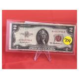 1953 Red Seal $2 Note