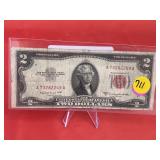 1953 Red Seal $2 Note