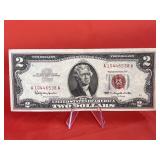 1963 Red Seal $2 Note