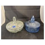 Star of David Candy Dish w/Lid & Candy Dish