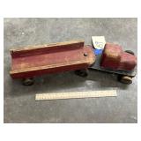 Vintage Wood Truck/Trailer Toy