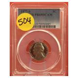1977-S PCGS PR69 DEAM 5 Cents