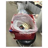 Milk Crate w/Fisher Price Toys
