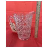 Clear Glass Pitcher