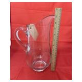 Clear Glass Pitcher