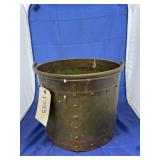 Metal Bucket 13"Dia x 11"H