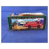 Texaco 1949 White Tilt Cab Tank Truck Bank