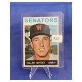1964 Topps Claude Osteen Baseball Card