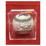 Barry Bonds Stamped Autograph Baseball