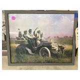 Native American Framed Wall Art 15"x12"