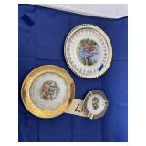 Crestogold Plate & Ash Tray - Atlas Fine China