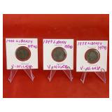 1898 - 1900 Liberty Head Nickels