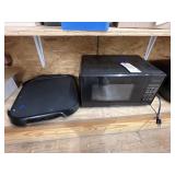 Microwave 17"L x 12"W x 10"H & Elec Griddle