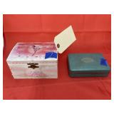 Jewelry Box w/Assorted Tie Tacks - Cuff Links