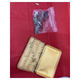 Travel Case w/Fashion Earrings 7"x5"x1"