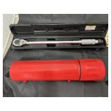 Welding Rod Case & 1/2" Torque Wrench