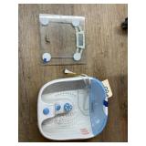 Homemedics Foot Spa - Glass Scale - Coffee Pot