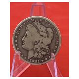 1881-S Morgan Silver Dollar