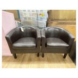 Pair Mid Century Modern Side Chairs