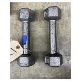 2 - 5lb Dumbbells