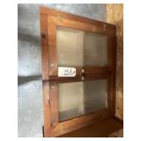Locking Display Cabinet 31"H x 24"L x 6"W