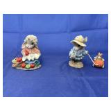 2 - My Blushing Bunnies Figurines in boxes